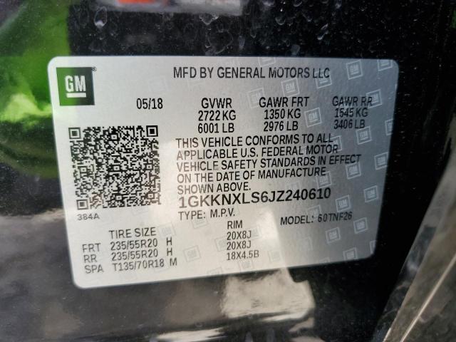 Photo 10 from auction – 2018 GMC ACADIA DEN with VIN 1GKKNXLS6JZ240610
