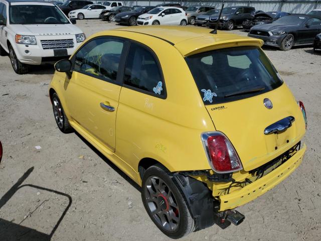 Photo 3 from auction – 2012 FIAT 500 SPORT with VIN 3C3CFFBR5CT366672
