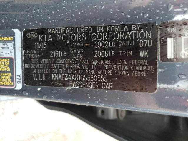 Photo 10 from auction – 2016 KIA FORTE EX with VIN KNAFZ4A81G5550555