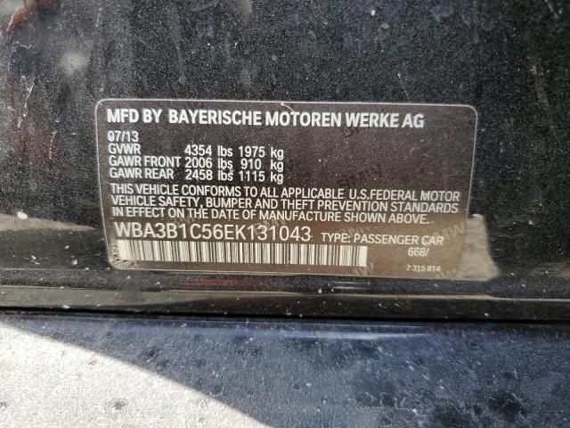 Photo 10 from auction – 2014 BMW 320 I with VIN WBA3B1C56EK131043