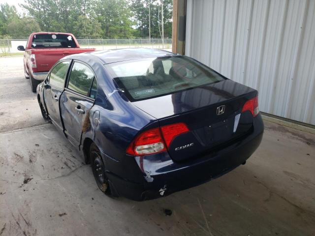 Photo 3 from auction – 2009 HONDA CIVIC VP with VIN 19XFA16389E014506