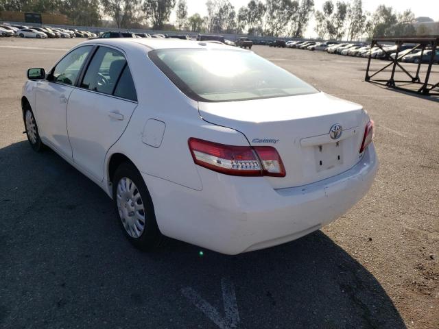 Photo 3 from auction – 2010 TOYOTA CAMRY BASE with VIN 4T1BF3EK9AU541718