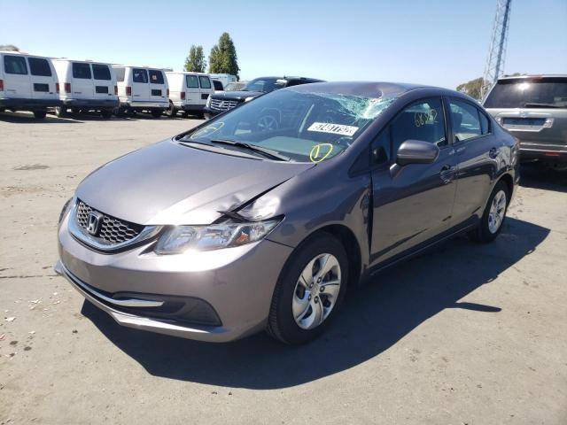 Photo 2 from auction – 2015 HONDA CIVIC LX with VIN 19XFB2F51FE264833