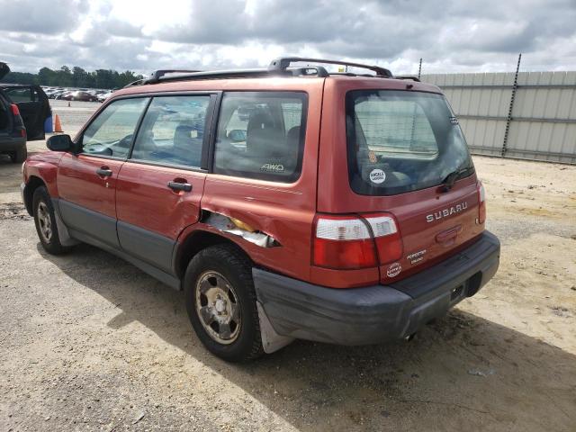Photo 3 from auction – 2002 SUBARU FORESTER L with VIN JF1SF63522H715583