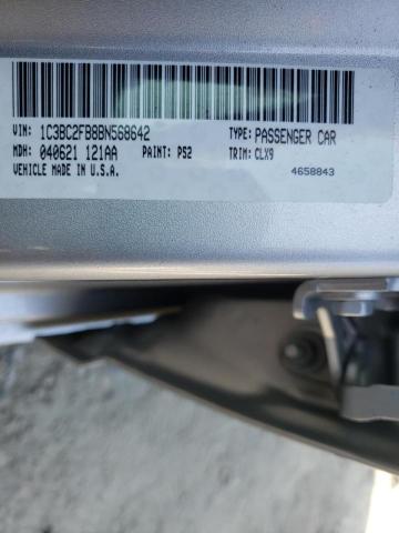 Photo 10 from auction – 2011 CHRYSLER 200 LIMITE with VIN 1C3BC2FB8BN568642