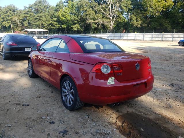 Photo 3 from auction – 2007 VOLKSWAGEN EOS 2.0T L with VIN WVWFA71F17V043567