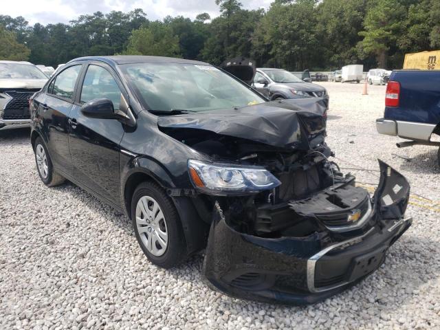 CHEVROLET SONIC LS 2017 with VIN 1G1JB5SH4H4135428 - Photo from auction