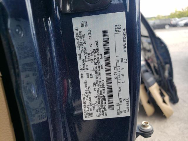 Photo 10 from auction – 2018 FORD F250 SUPER with VIN 1FT7W2B61JEB28861