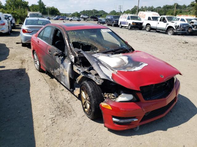 Photo 1 from auction – 2013 MERCEDES-BENZ C 250 with VIN WDDGF4HB8DR253195