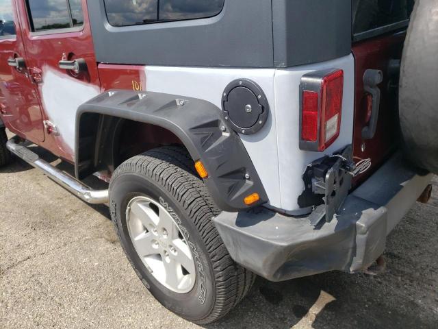 Photo 9 from auction – 2009 JEEP WRANGLER U with VIN 1J4GA39189L729376