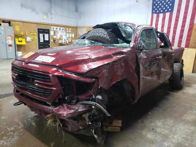 Photo 2 from auction – 2019 RAM 1500 BIG H with VIN 1C6SRFFT6KN605611