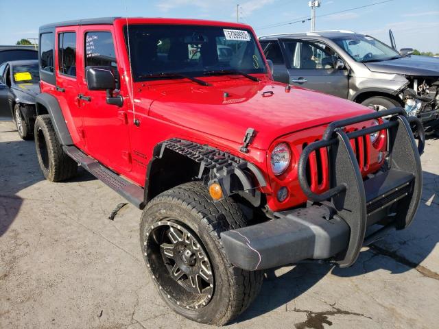 JEEP WRANGLER U 2015 with VIN 1C4BJWDG6FL744676 - Photo from auction