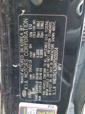 Photo 10 from auction – 2017 KIA SOUL with VIN KNDJN2A26H7503004