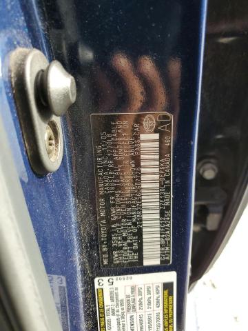 Photo 10 from auction – 2006 TOYOTA COROLLA CE with VIN 2T1BR32E56C607776