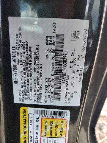 Photo 10 from auction – 2016 FORD MUSTANG with VIN 1FA6P8TH3G5302990