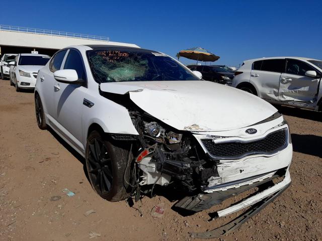 KIA OPTIMA SX 2014 with VIN 5XXGR4A69EG343863 - Photo from auction