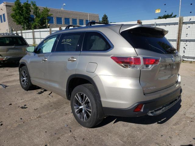 Photo 3 from auction – 2016 TOYOTA HIGHLANDER with VIN 5TDJKRFH6GS281597