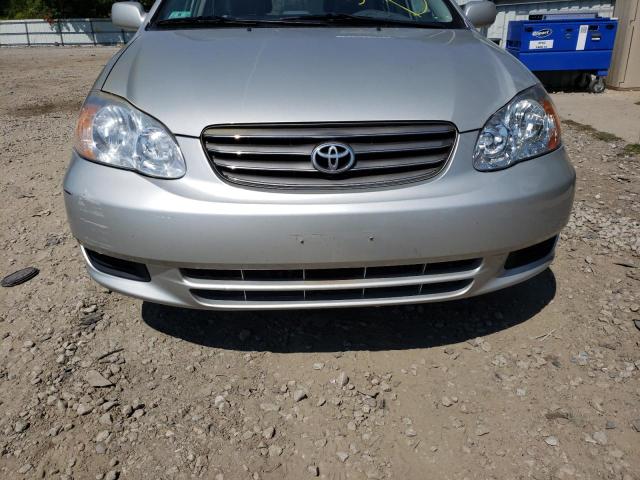 Photo 9 from auction – 2003 TOYOTA COROLLA CE with VIN 2T1BR38E13C162665