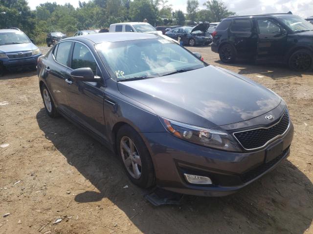 KIA OPTIMA LX 2015 with VIN KNAGM4A75F5640381 - Photo from auction