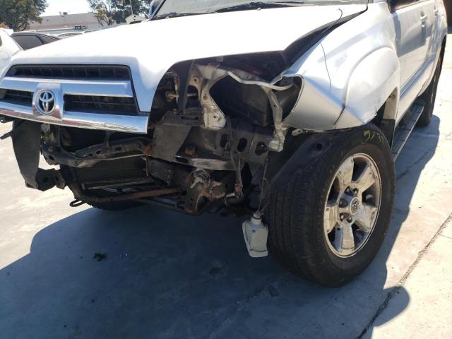 Photo 9 from auction – 2005 TOYOTA 4RUNNER SR with VIN JTEZU14R050047509