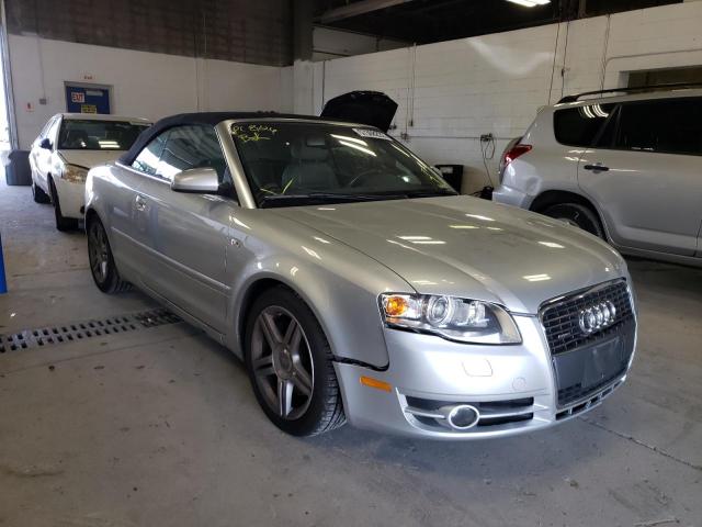 AUDI A4 2.0T CA 2008 with VIN WAUDF48H58K008433 - Photo from auction