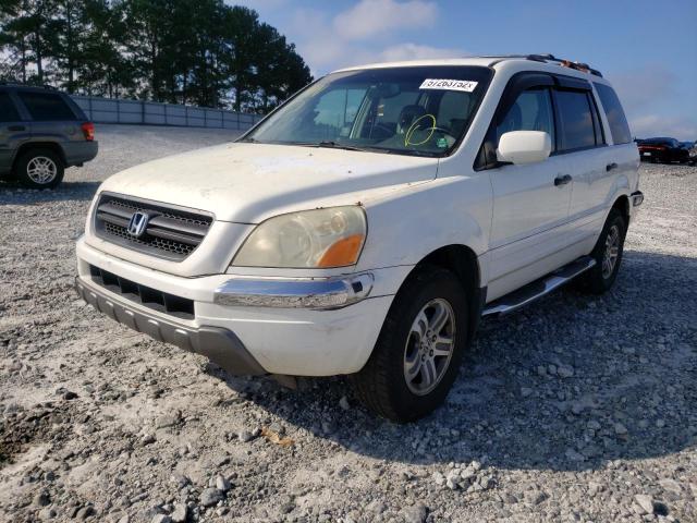Photo 2 from auction – 2004 HONDA PILOT EXL with VIN 2HKYF18544H576951