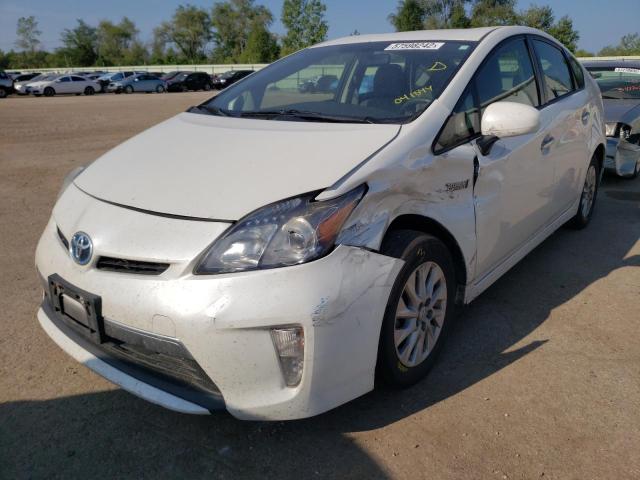 Photo 2 from auction – 2013 TOYOTA PRIUS PLUG with VIN JTDKN3DP3D3041844