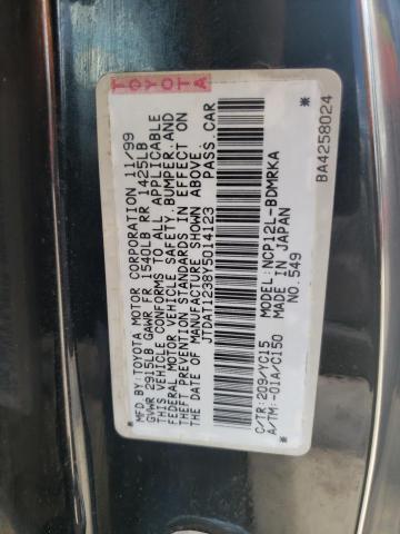 Photo 10 from auction – 2000 TOYOTA ECHO with VIN JTDAT1238Y5014123