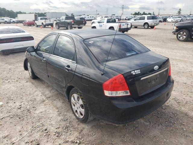 Photo 3 from auction – 2007 KIA SPECTRA EX with VIN KNAFE121X75487712