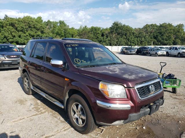 HONDA PILOT SE 2008 with VIN 5FNYF18398B017530 - Photo from auction