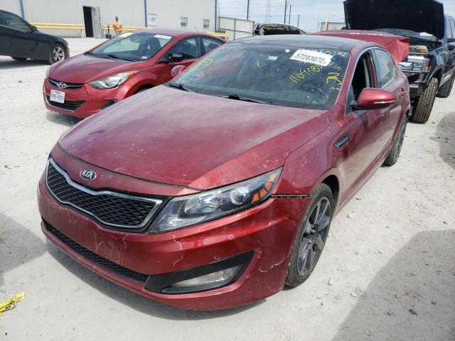 Photo 2 from auction – 2013 KIA OPTIMA SX with VIN 5XXGR4A6XDG110458