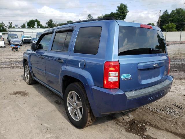 Photo 3 from auction – 2007 JEEP PATRIOT SP with VIN 1J8FF28W67D325633
