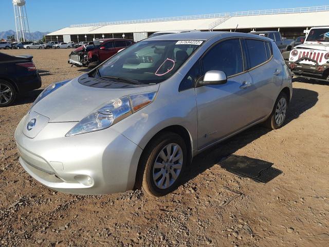 Photo 2 from auction – 2015 NISSAN LEAF S with VIN 1N4AZ0CPXFC311502