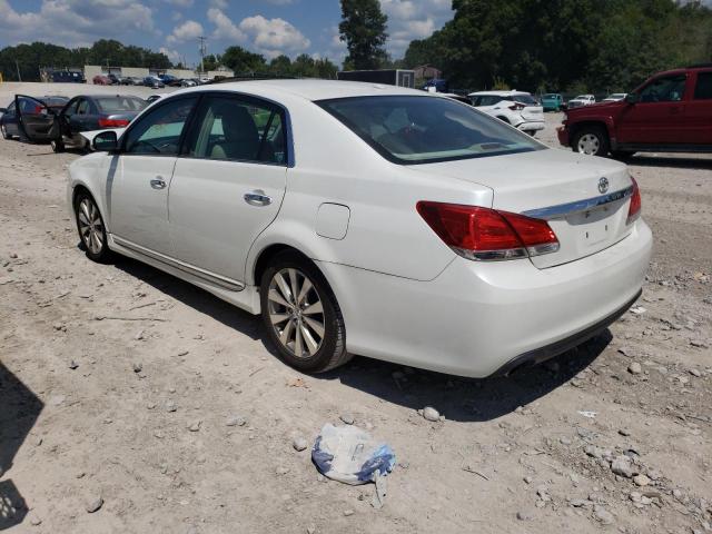Photo 3 from auction – 2011 TOYOTA AVALON BAS with VIN 4T1BK3DB2BU390221