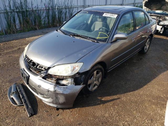 Photo 2 from auction – 2004 HONDA CIVIC SI with VIN 2HGES16804H908180
