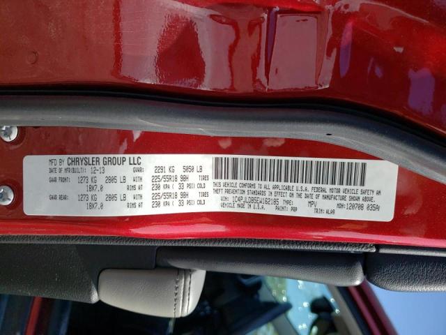 Photo 10 from auction – 2014 JEEP CHEROKEE L with VIN 1C4PJLDB5EW162185