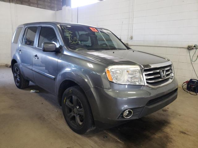 HONDA PILOT EXL 2013 with VIN 5FNYF3H54DB036753 - Photo from auction