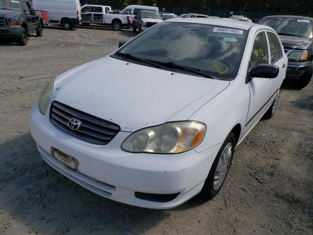 Photo 2 from auction – 2003 TOYOTA COROLLA CE with VIN 1NXBR32E13Z061701