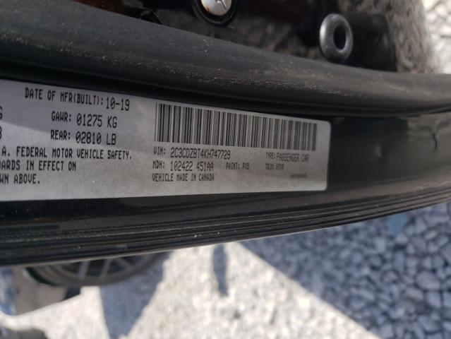 Photo 10 from auction – 2019 DODGE CHALLENGER with VIN 2C3CDZBT4KH747729