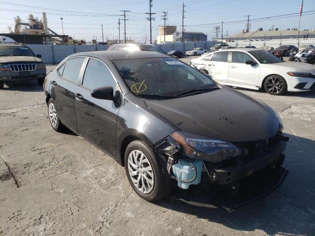 TOYOTA COROLLA L 2018 with VIN 2T1BURHE5JC017384 - Photo from auction