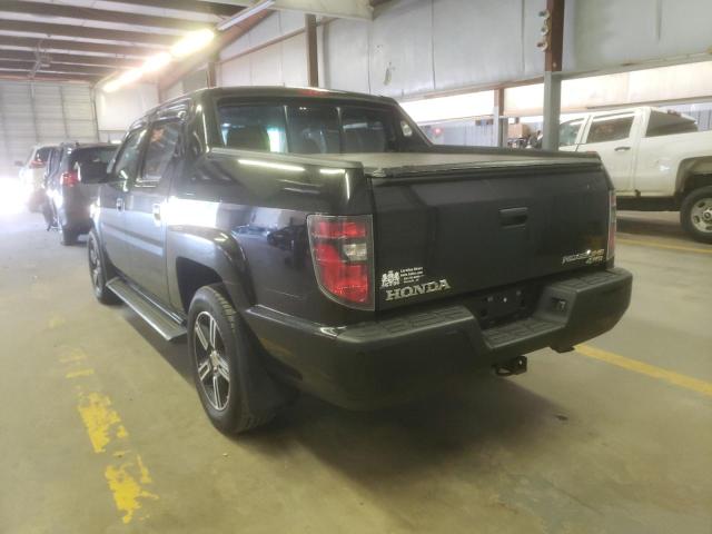 Photo 3 from auction – 2012 HONDA RIDGELINE with VIN 5FPYK1F73CB003446
