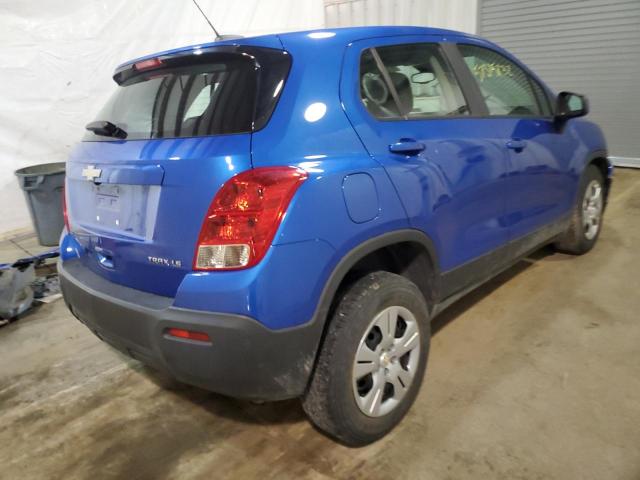 Photo 4 from auction – 2015 CHEVROLET TRAX LS with VIN KL7CJKSB5FB223021