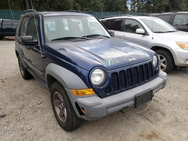 JEEP LIBERTY SP 2005 with VIN 1J4GL48K45W625955 - Photo from auction