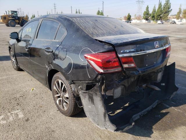 Photo 3 from auction – 2013 HONDA CIVIC EXL with VIN 19XFB2F90DE210343