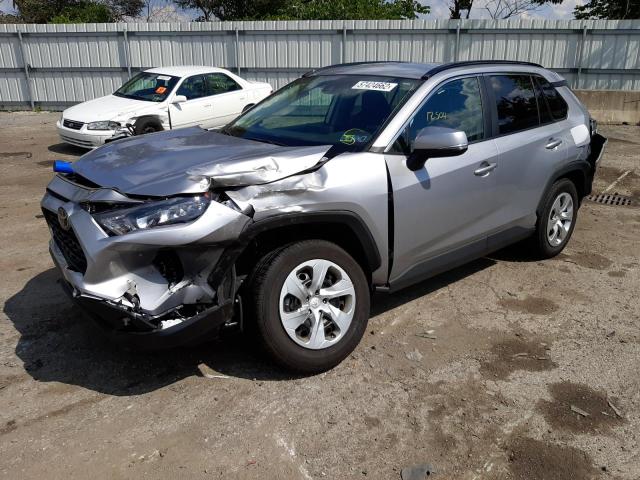 Photo 2 from auction – 2021 TOYOTA RAV4 LE with VIN 2T3G1RFV8MC252794
