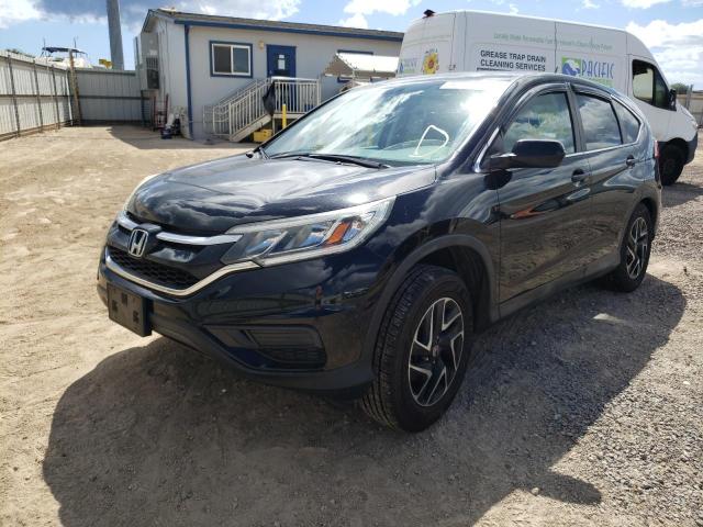 Photo 2 from auction – 2016 HONDA CR-V SE with VIN 2HKRM3H43GH558880