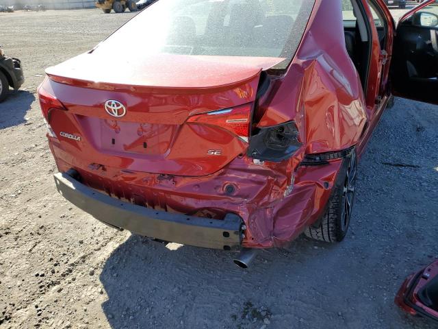 Photo 9 from auction – 2017 TOYOTA COROLLA L with VIN 2T1BURHE2HC875180
