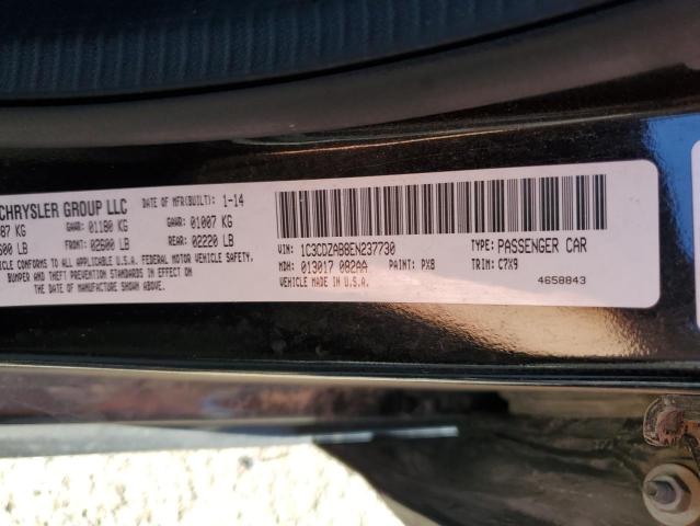 Photo 10 from auction – 2014 DODGE AVENGER SE with VIN 1C3CDZAB8EN237730