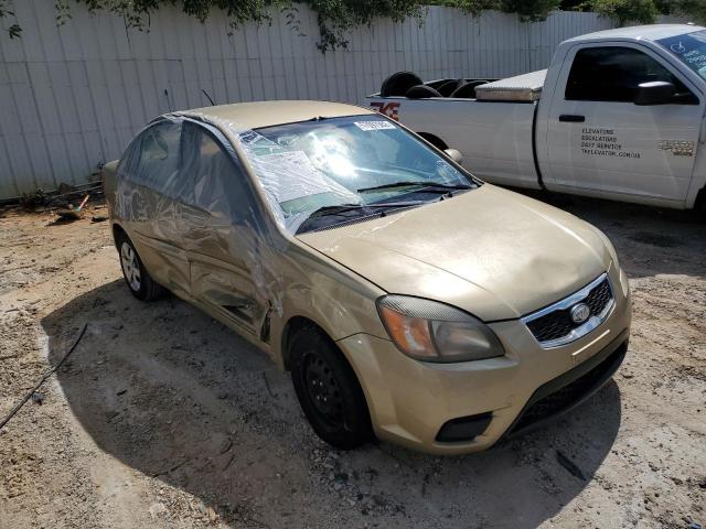 KIA RIO LX 2010 with VIN KNADH4A37A6629499 - Photo from auction