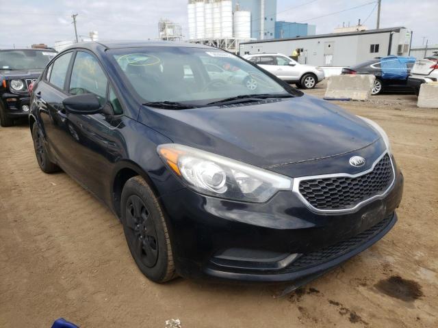KIA FORTE LX 2014 with VIN KNAFK4A60E5063847 - Photo from auction